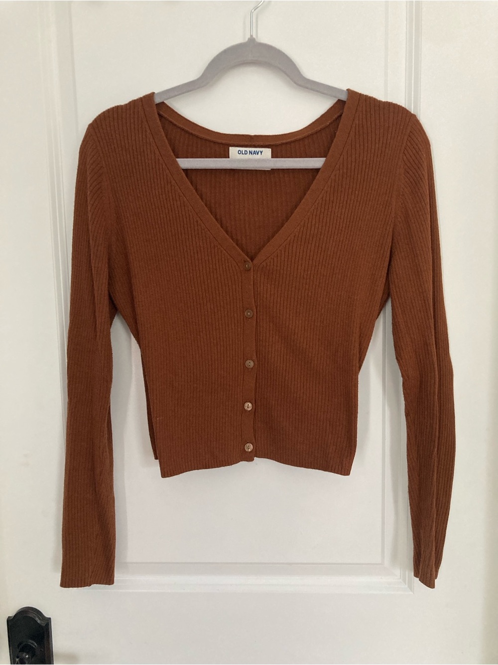 Old Navy Brown Button Up Cardigan